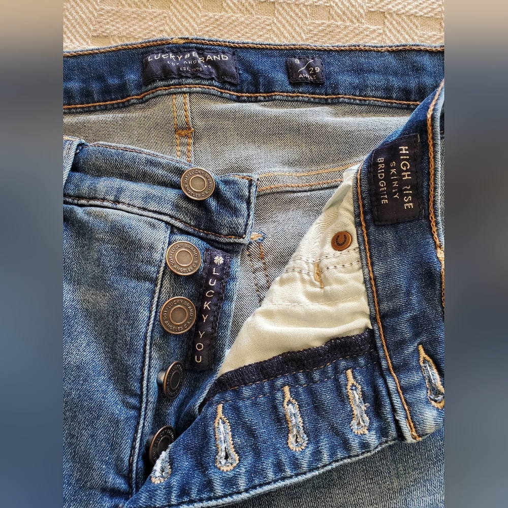 Lucky Brand Bridgette Hi-rise Skinny Leg Jeans - Picture 3 of 11